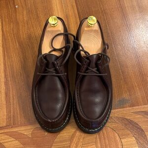 Classic Brown Leather Oxfords